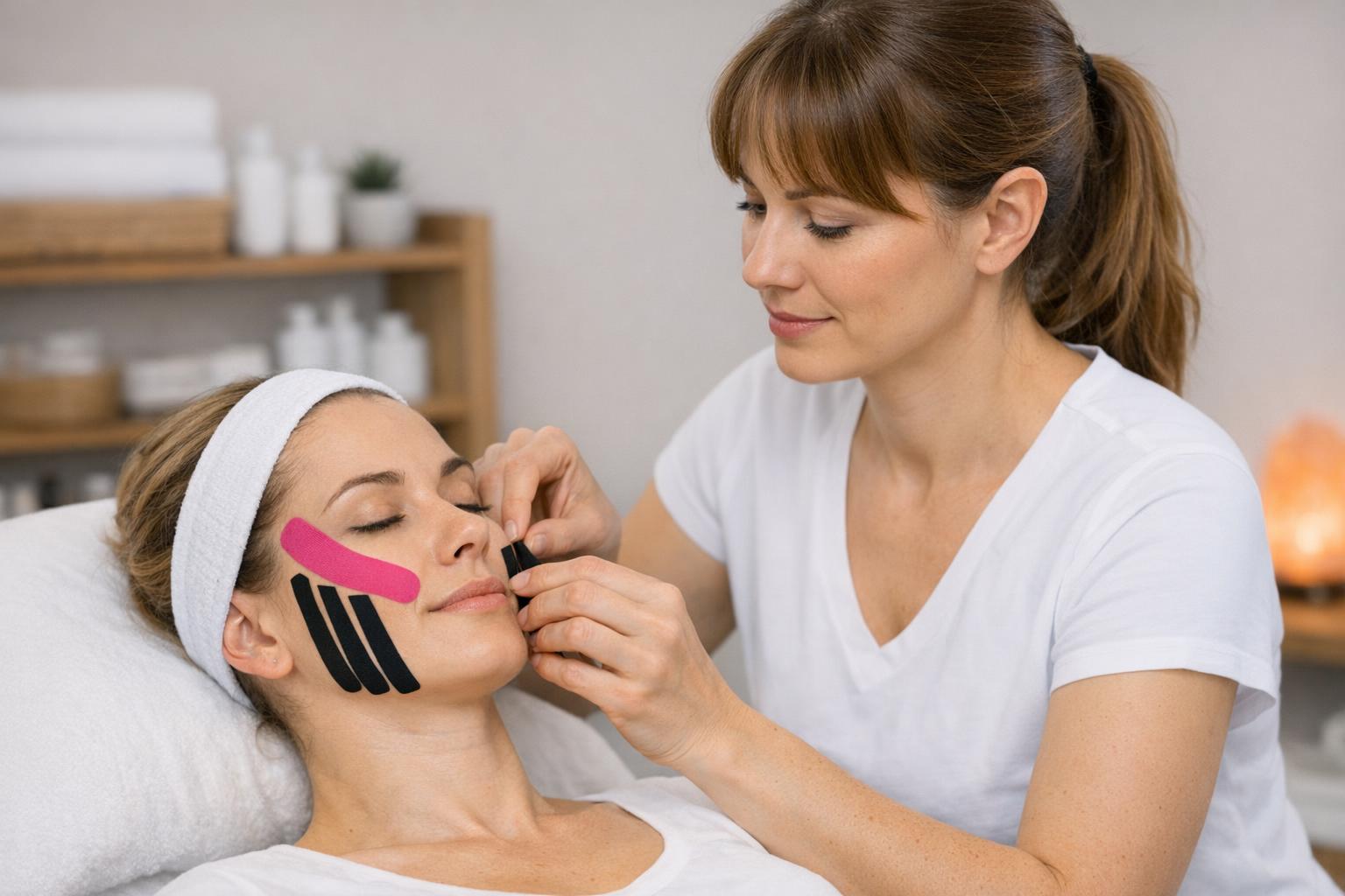 Kinesiotaping estetyczny kurs — naturalne wsparcie zabiegów pielęgnacyjnych